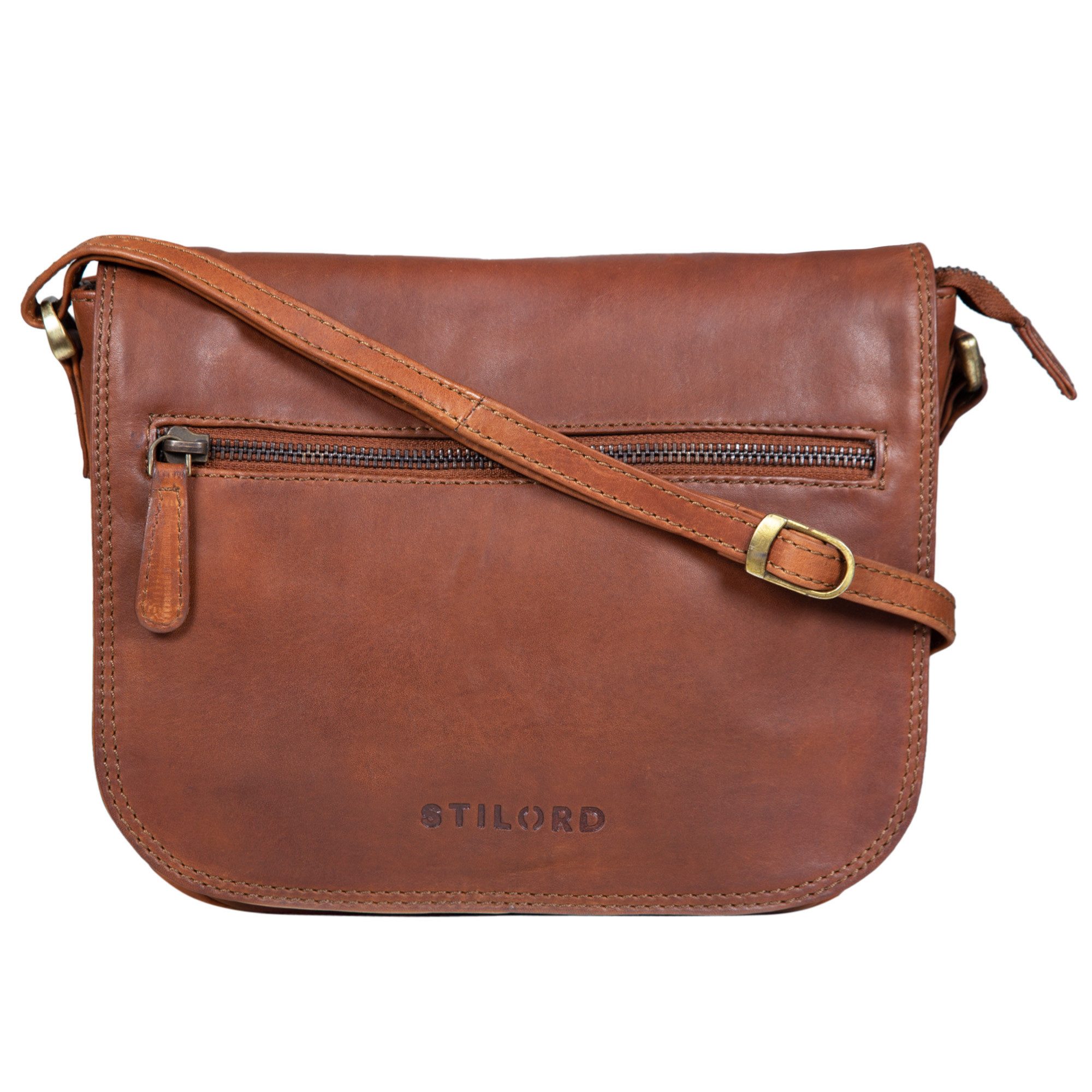 Handtasche "Elsa" Umhängetasche Frauen Leder Vintage