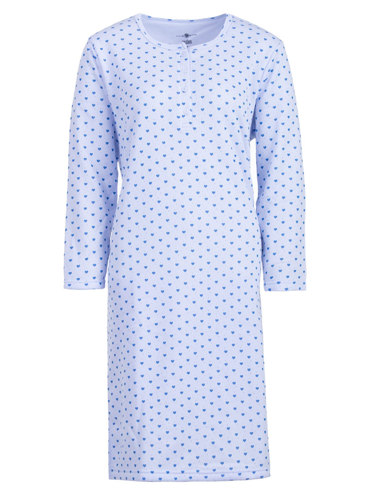 zeitlos Nachthemd Thermo Nachthemd - Herzchen günstig online kaufen
