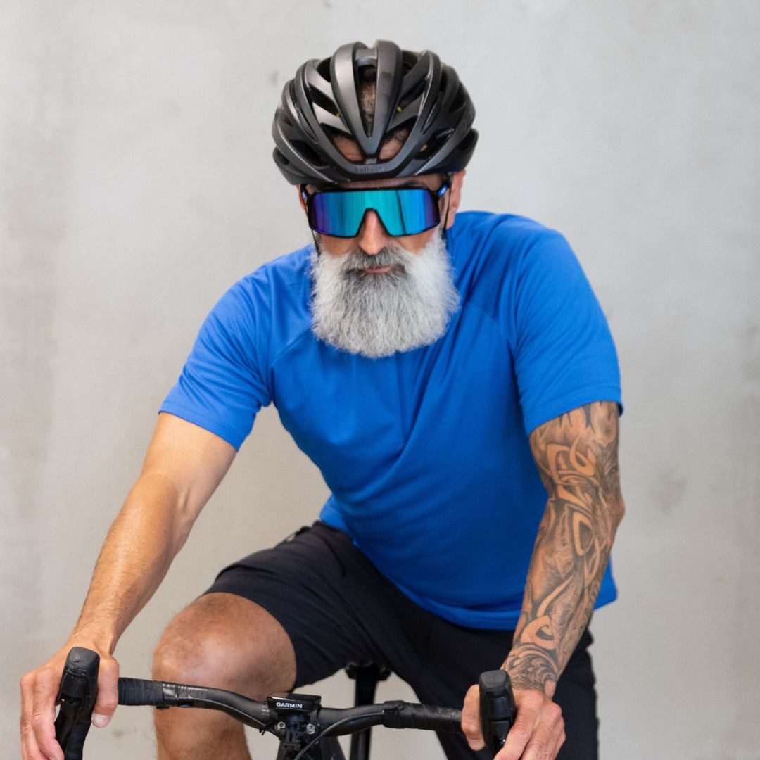 Alpensattel Radtrikot Halfzip Sportlicher Schnitt – günstig online kaufen