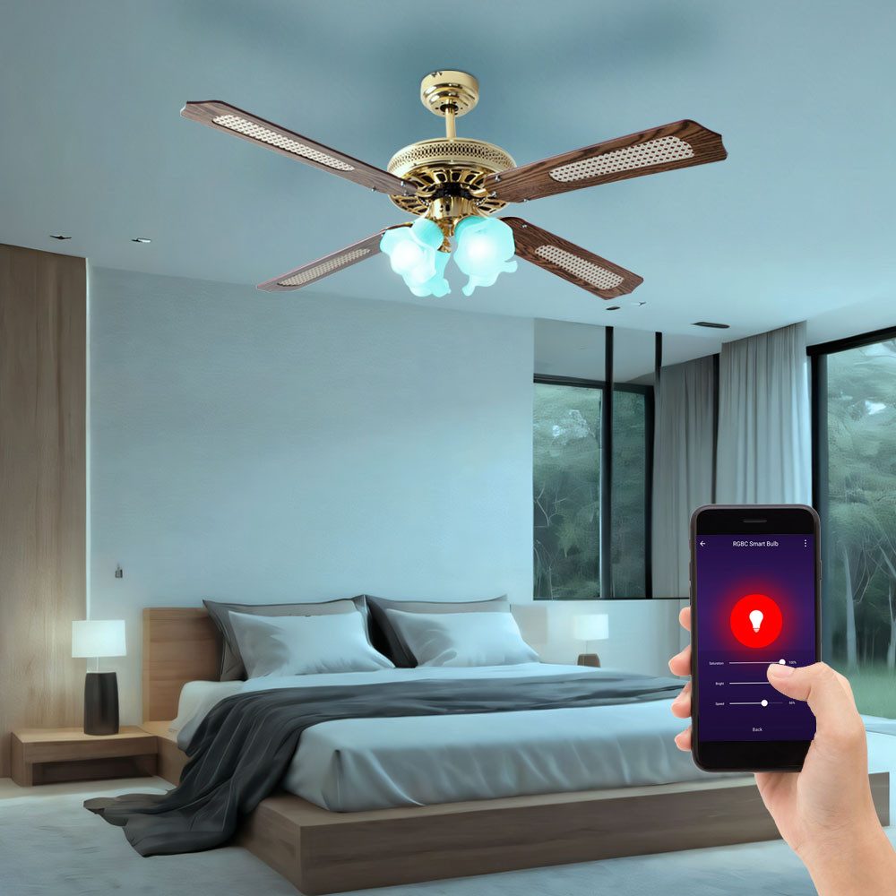 V-TAC Deckenventilator, Smart Decken Ventilator App günstig online kaufen