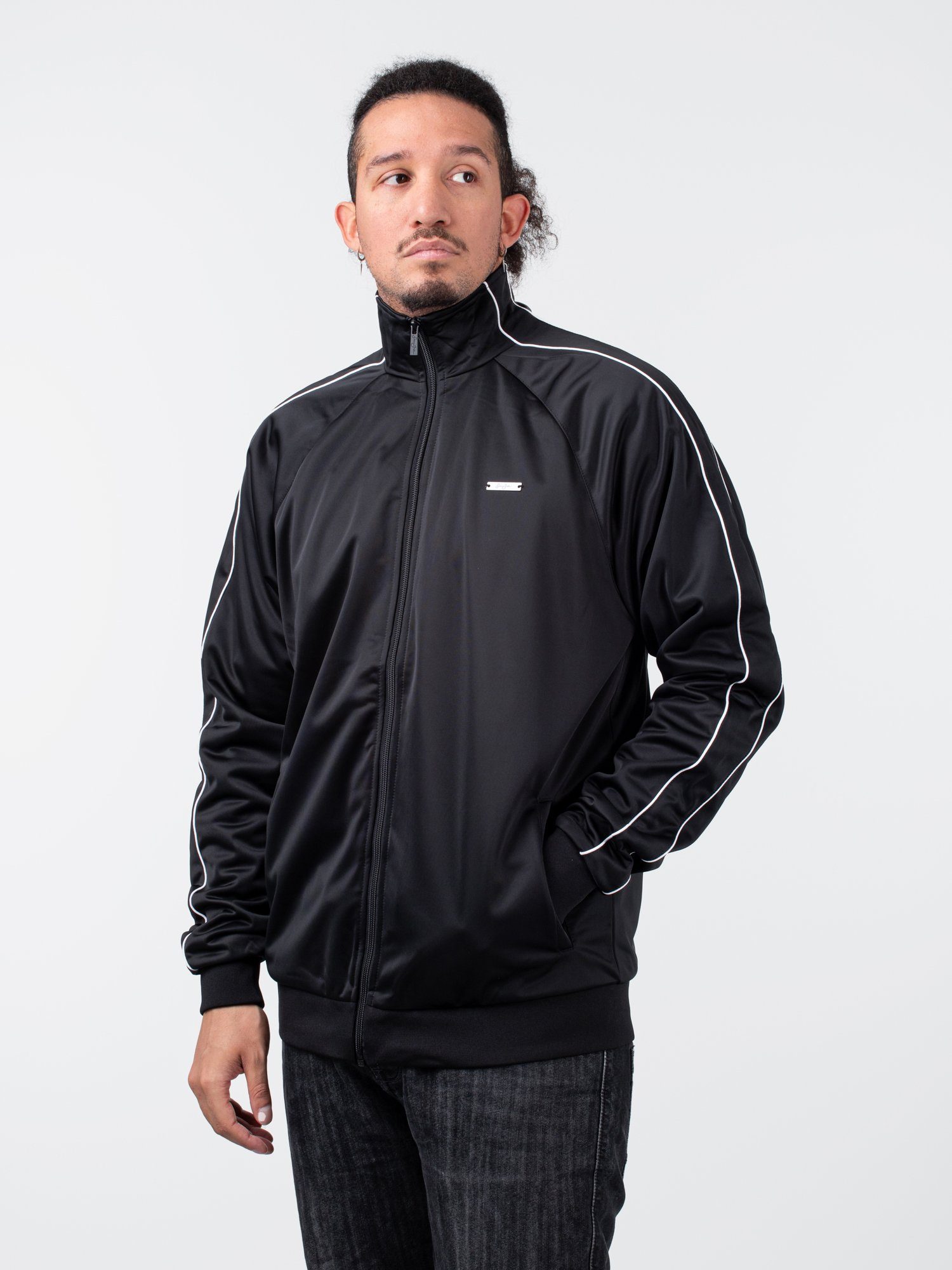 Sean John Trainingsjacke Sean John Script Logo Neoprene Trackjacket günstig online kaufen