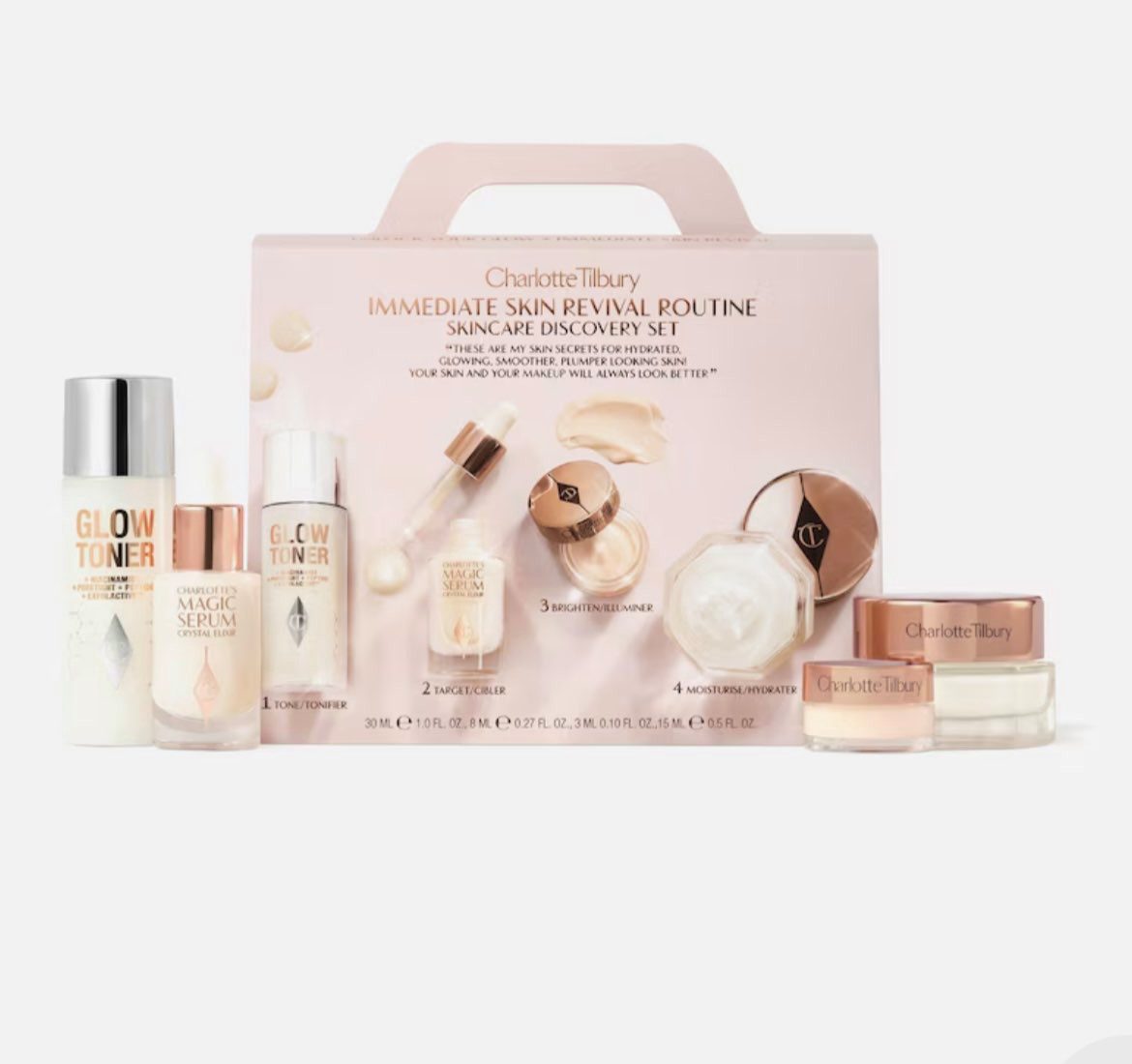 Gesichtspflege Charlotte Tilbury Immediate Skin Revival Routine