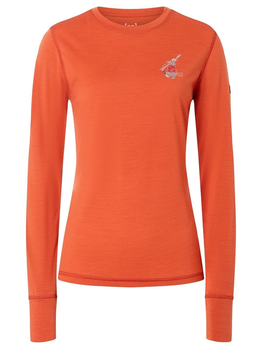 SUPER.NATURAL Funktionsshirt für Damen, Merino W TUNDRA175 BUNNY LS atmungsaktiv