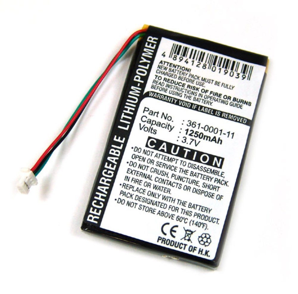 akku500 Akku (3,7 V), Akku für Garmin Nüvi 200, 250, 260, 270, 465, 780