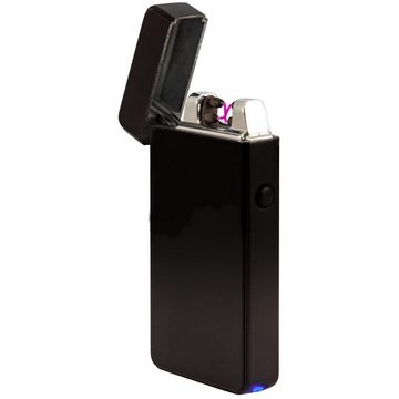 teleropa BASICS. Feuerzeuge LF10 Lichtbogenfeuerzeug Sturmfeuerzeug Feuerzeug USB, Unempfindlich gegen Wind und Nässe
