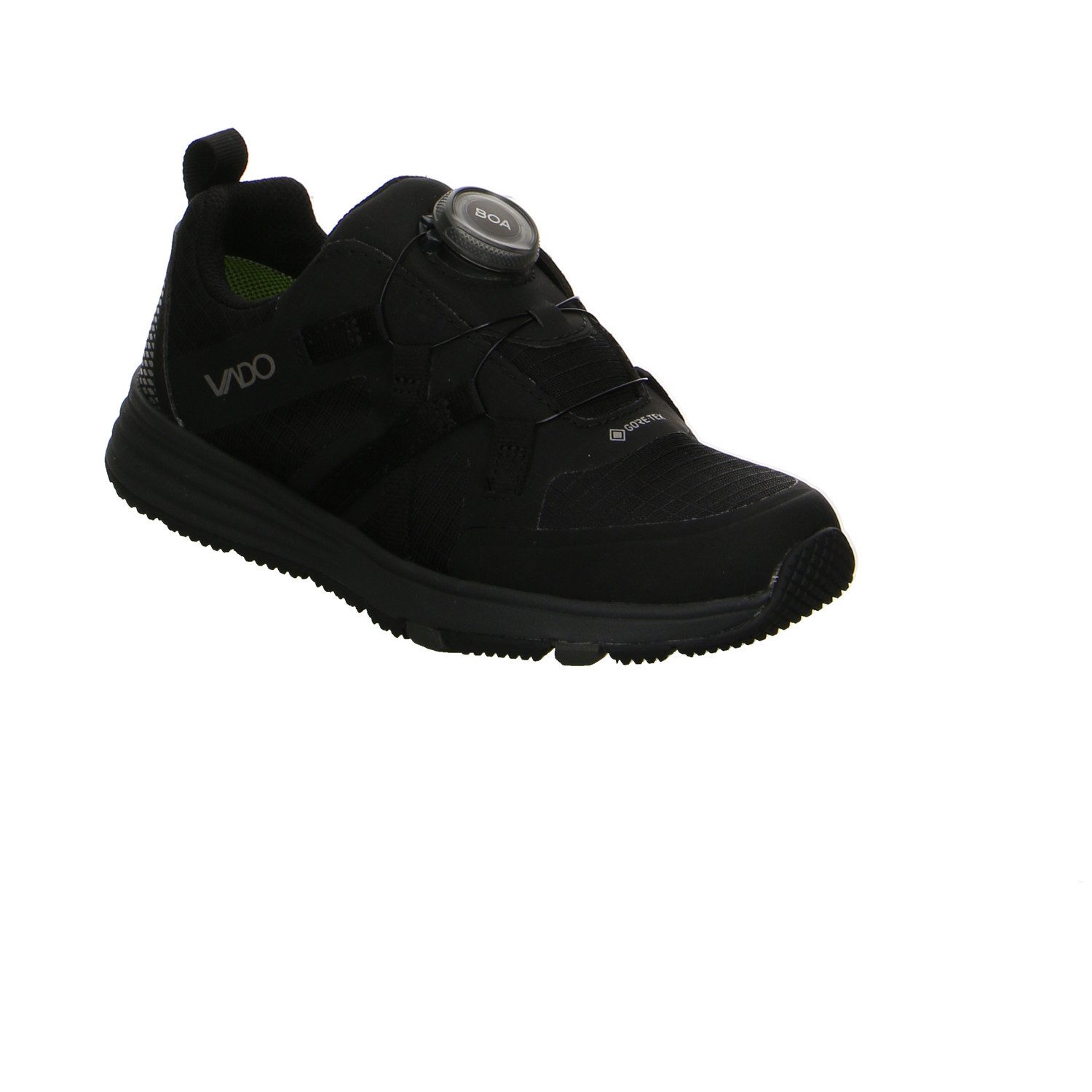 Vado Vado Mike Lo Boa Gtx Synthetik Schnürhalbschuhe Junge schwarz Klettschuh