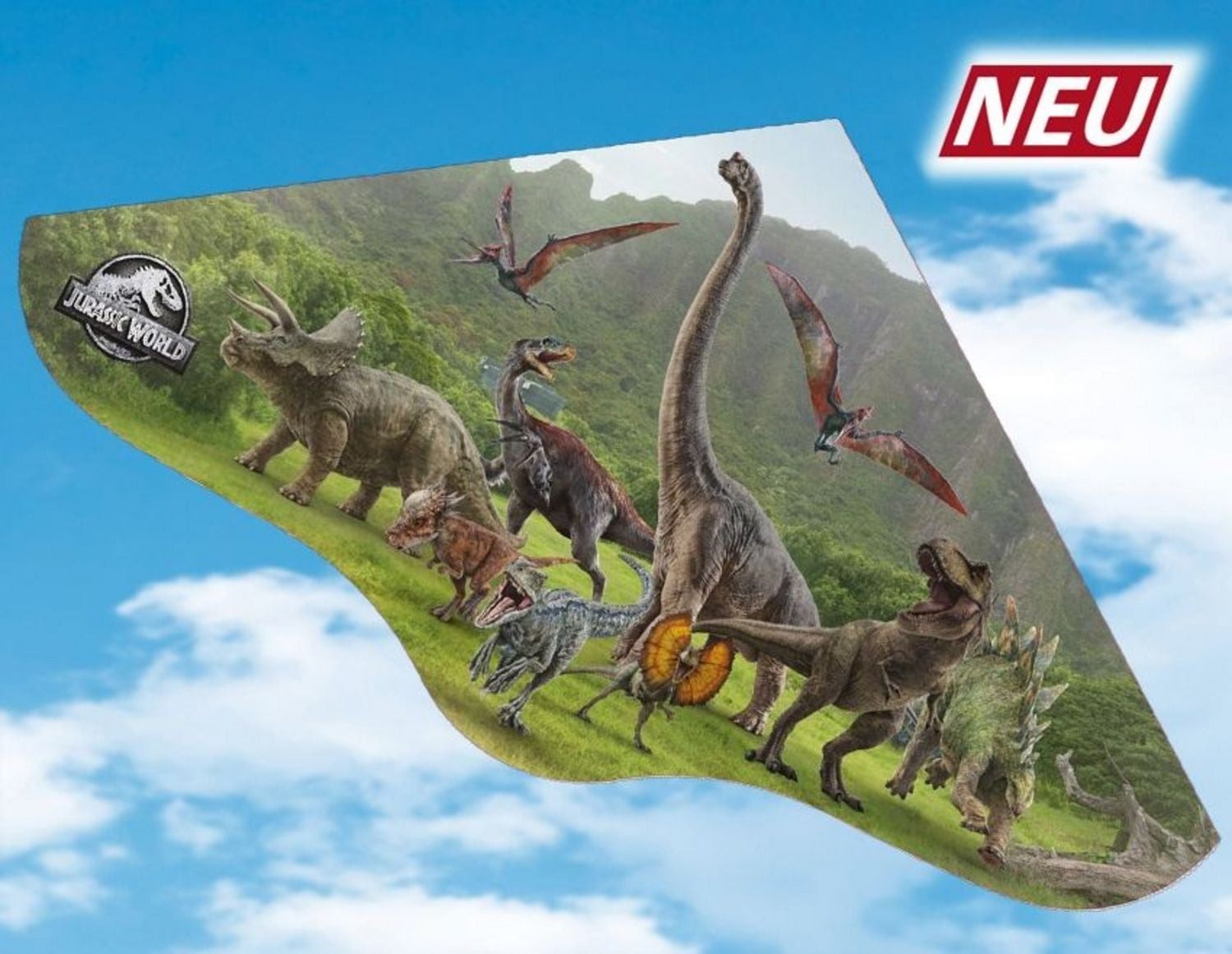 Paul Günther Spiel Paul Günther 1280 - Jurassic World Escape, Einliner-Drachen aus robust