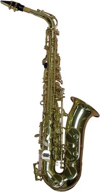 Clifton Saxophon »Eb-Alt«, Messing, (Set, 4-tlg), mit Koffer