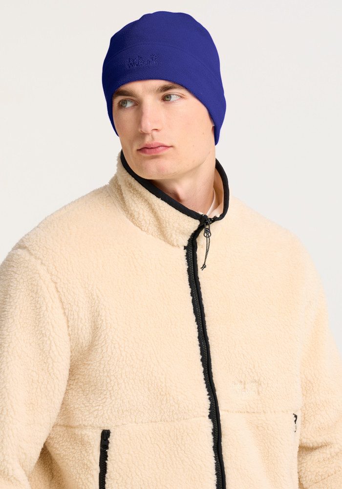 Jack Wolfskin Beanie REAL STUFF BEANIE Fleecemütze, leicht, aus recycelten Materialien – Bild 5 von 5