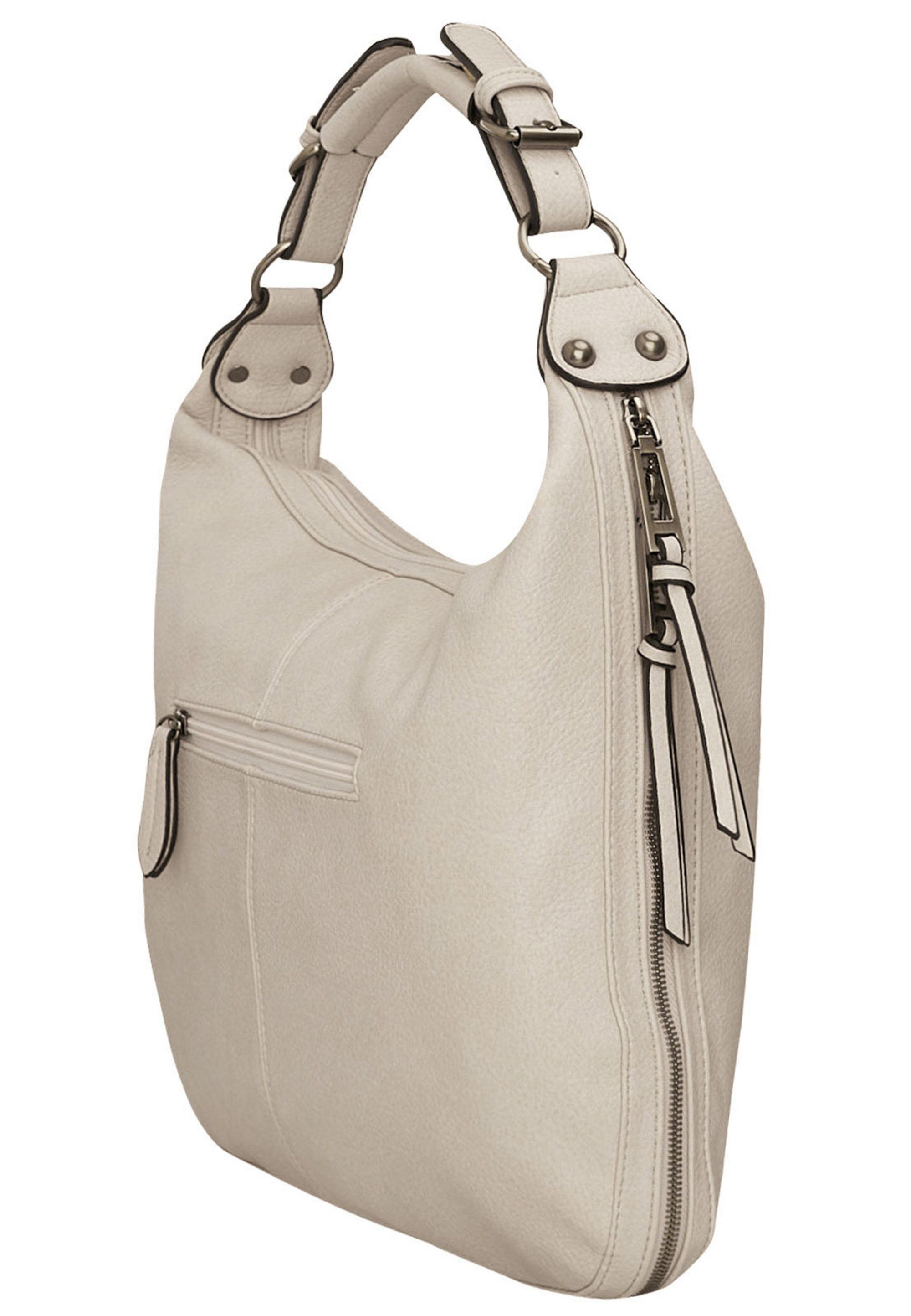 Harpa Schultertasche Tate, durch Reißverschluss erweiterbar