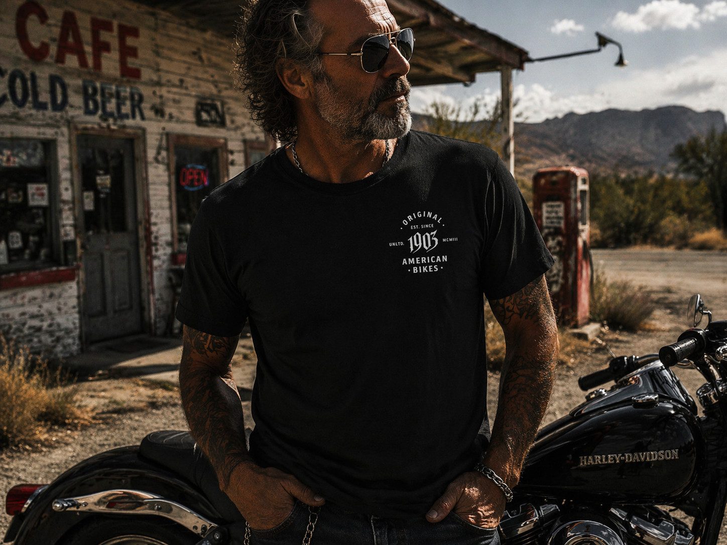 1903shop.de T-Shirt (Packung) T-Shirt 1903 Loud Pipes