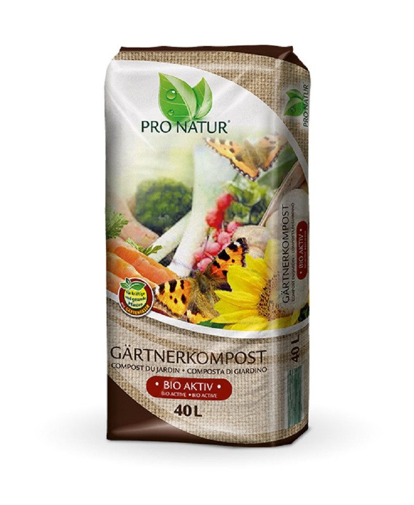 Pro Natur Pflanzerde Pro Natur Gärtner-Kompost 40l