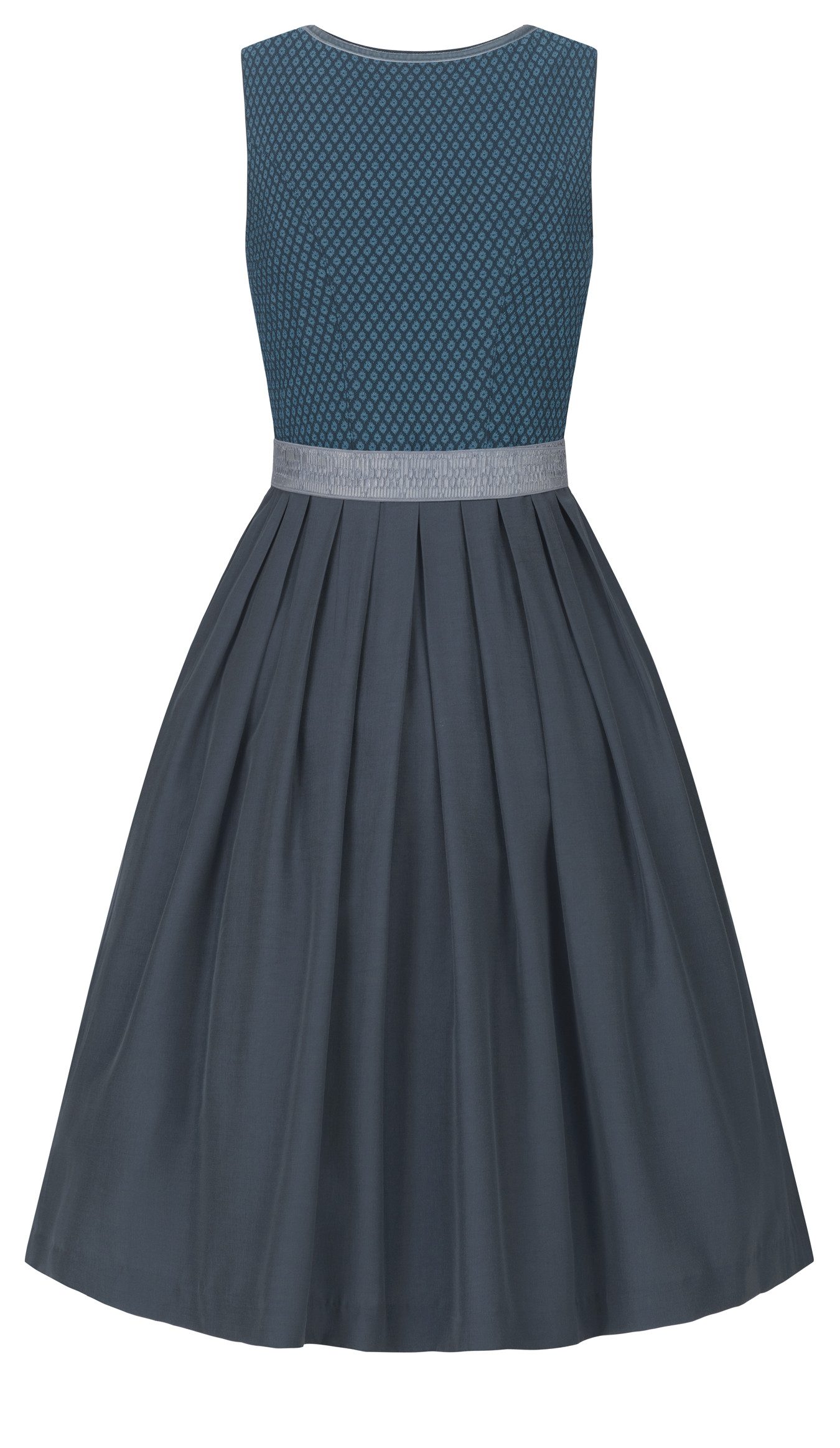 Nübler Dirndl Midi Dirndl Gudrun in Petrol von Nübler