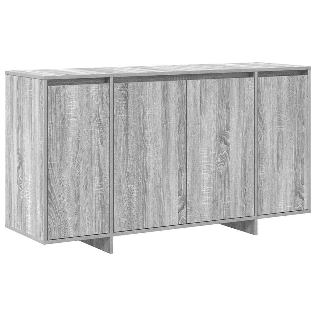 vidaXL Sideboard Sideboard Grau Sonoma 135 günstig online kaufen