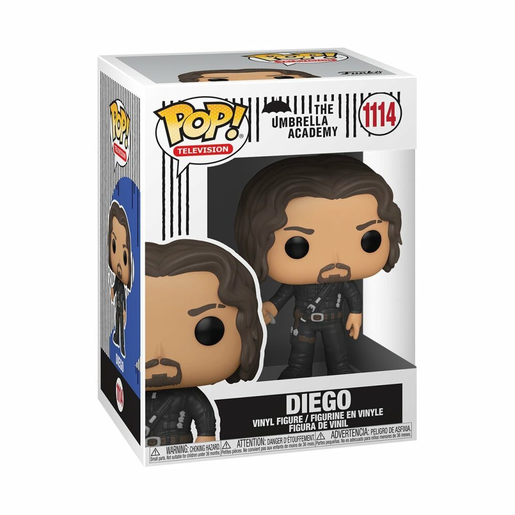Funko Pop! Umbrella Academy – Diego Hargreeves Figurine Vinyle 9 Cm – Cadeau Collector Pour Fans – Jouet Officiel Pour Enfants & Adultes