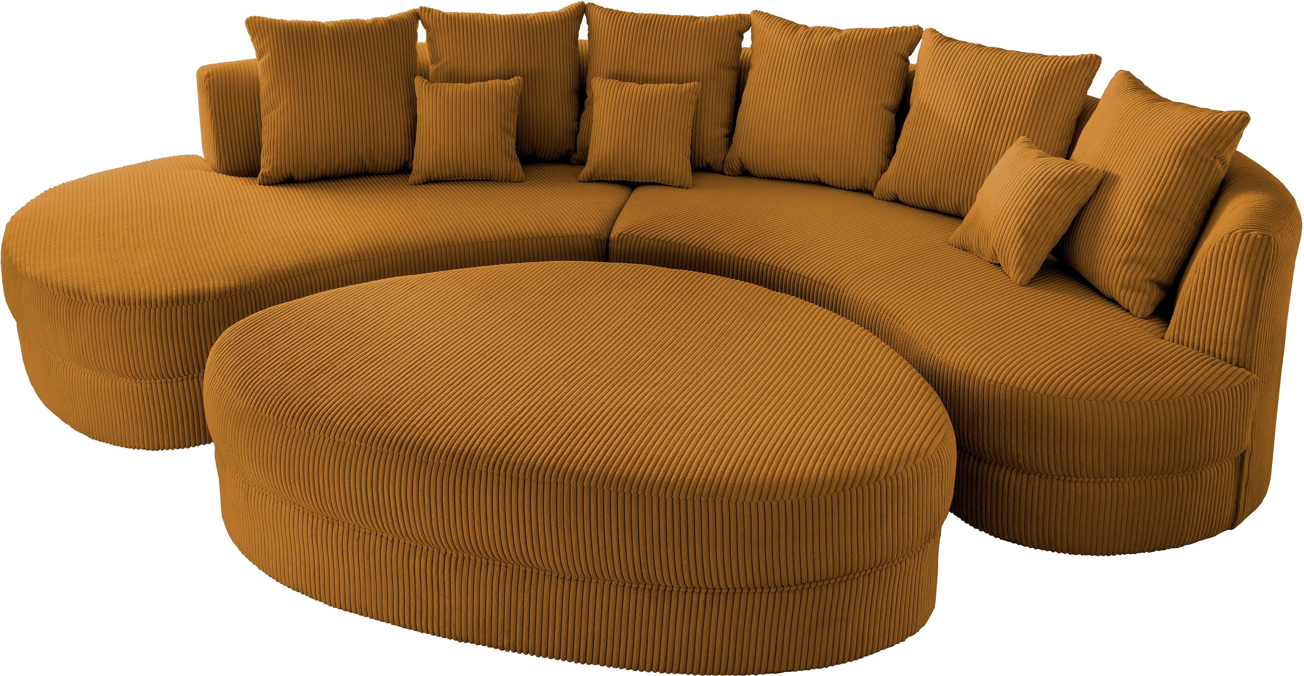 Ecksofa Limoncello, Form ergonomische INOSIGN