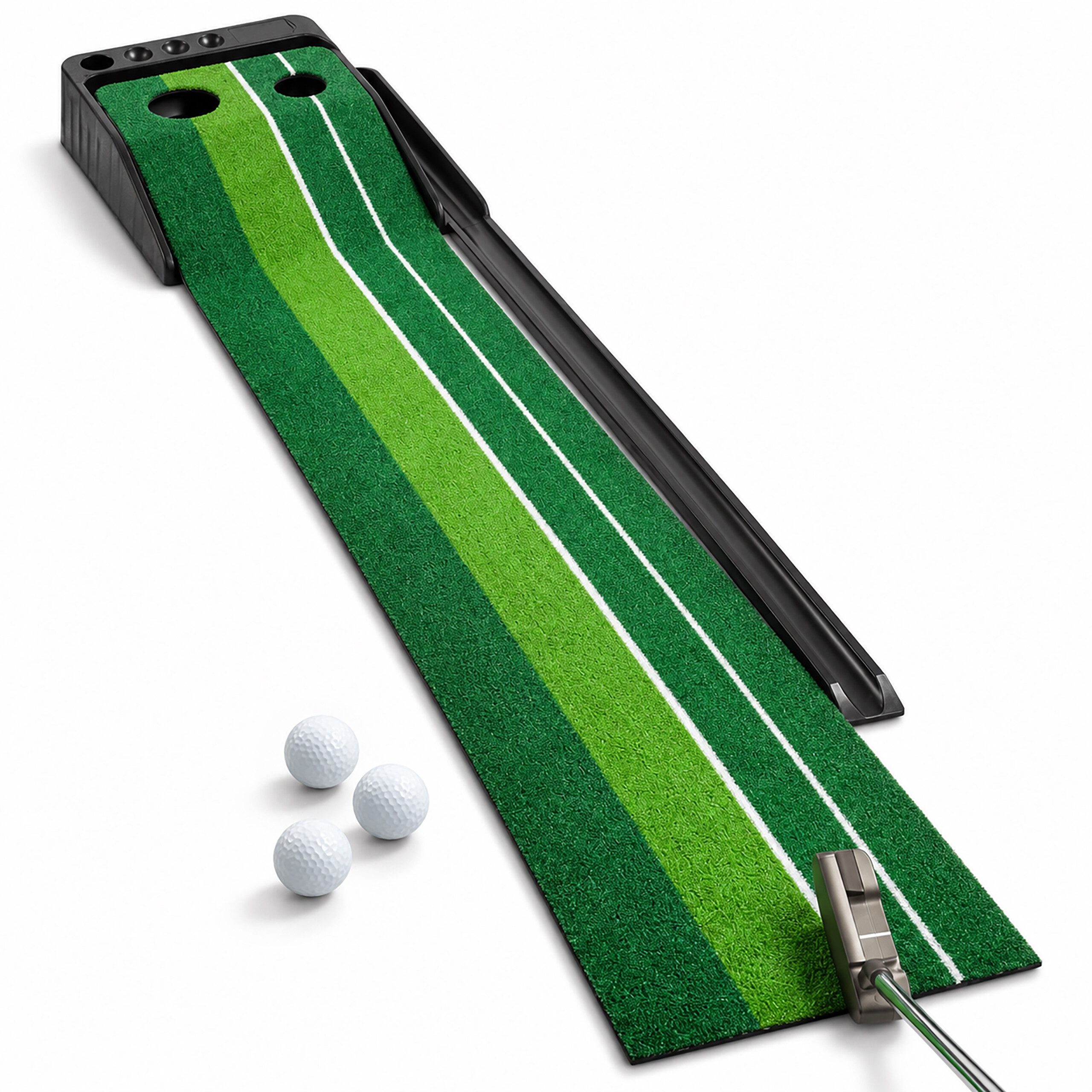 relaxdays Puttingmatte automatische Ballrückgabe (1-St)