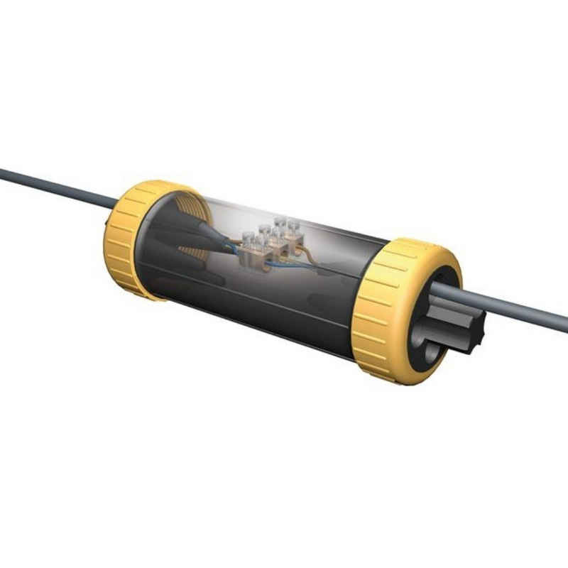 HEITRONIC Deckenleuchte »Kabelsystem Dosenmuffe Gesis für Kabelverbindung«, Muffen & Verbinder Außenbereich