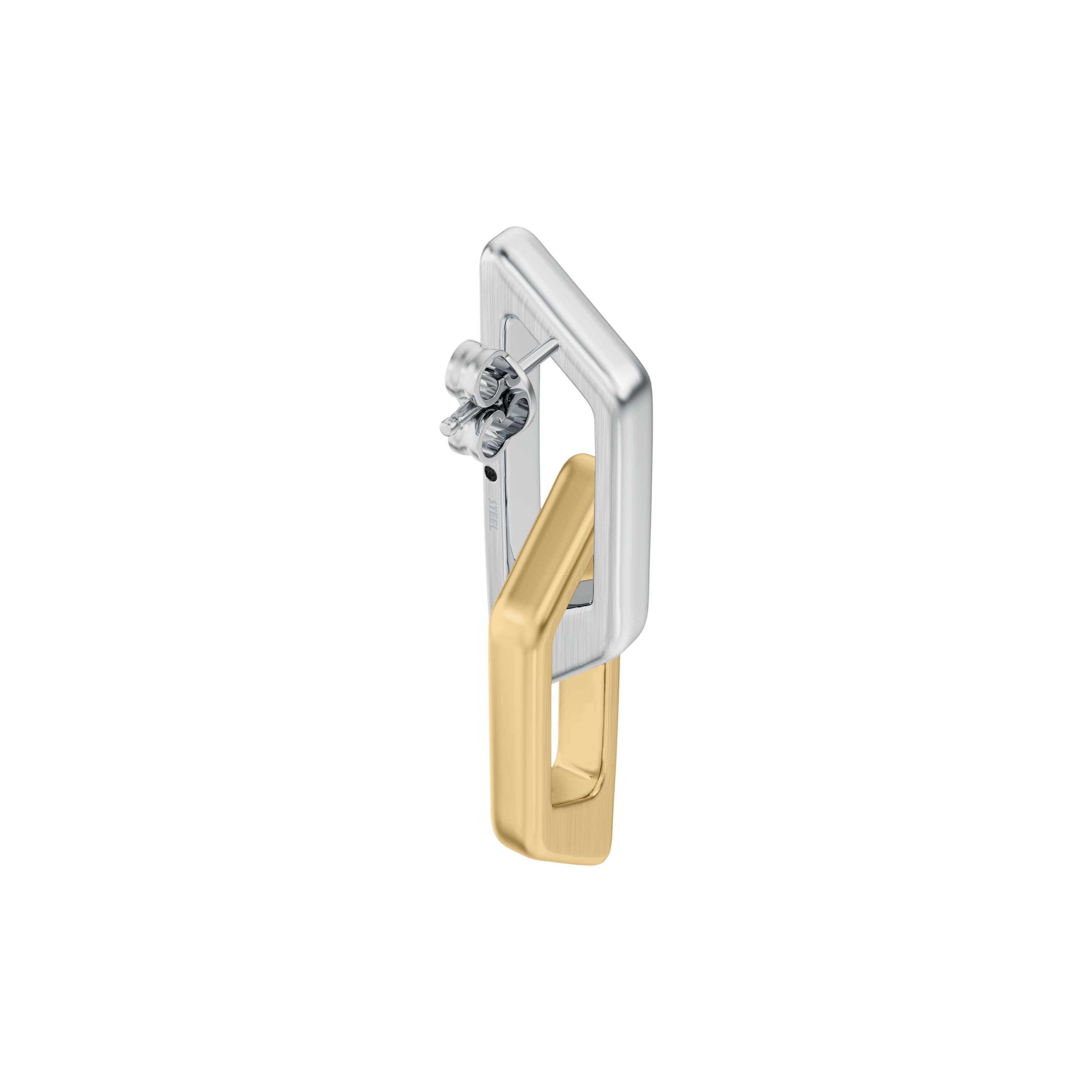 Diesel Single-Ohrstecker Schmuck Geschenk Edelstahl Ohrring D Logo