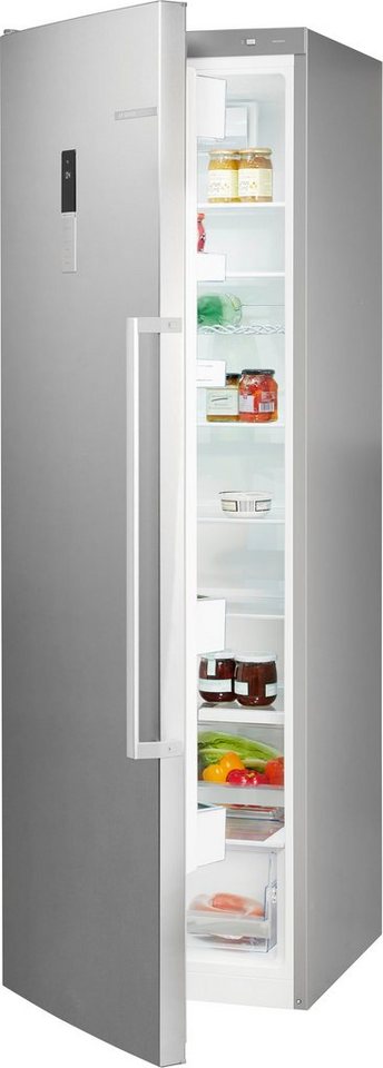 breit, 186 cm flexibler Kühlschrank EasyLift 6 60 dadurch BOSCH cm hoch, Innenraum KSV36BIEP, Höhenverstellbarkeit, Glasplatte: leichte