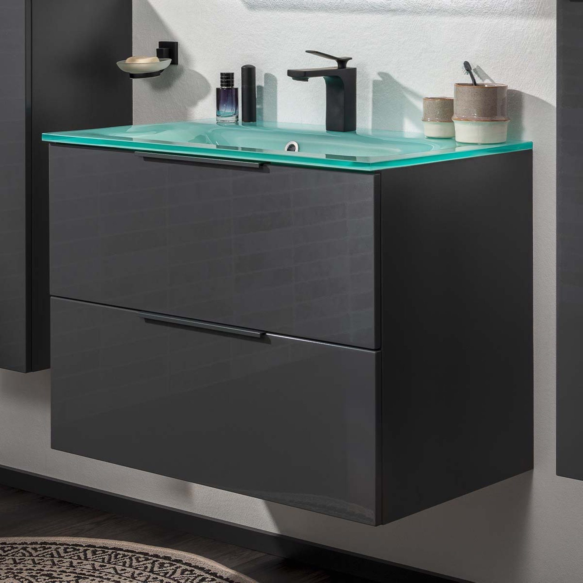 FACKELMANN Badmöbel-Set LUNA Badmöbel Set 2 Teile günstig online kaufen