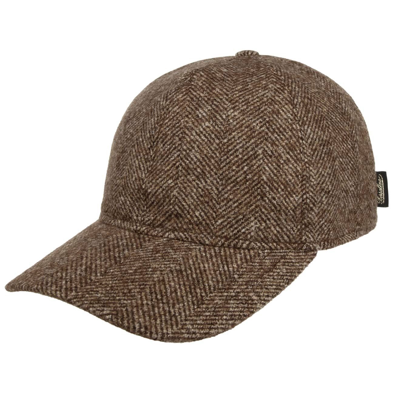 Borsalino Baseball Cap (1-St) Basecap mit Schirm, Made in Italy