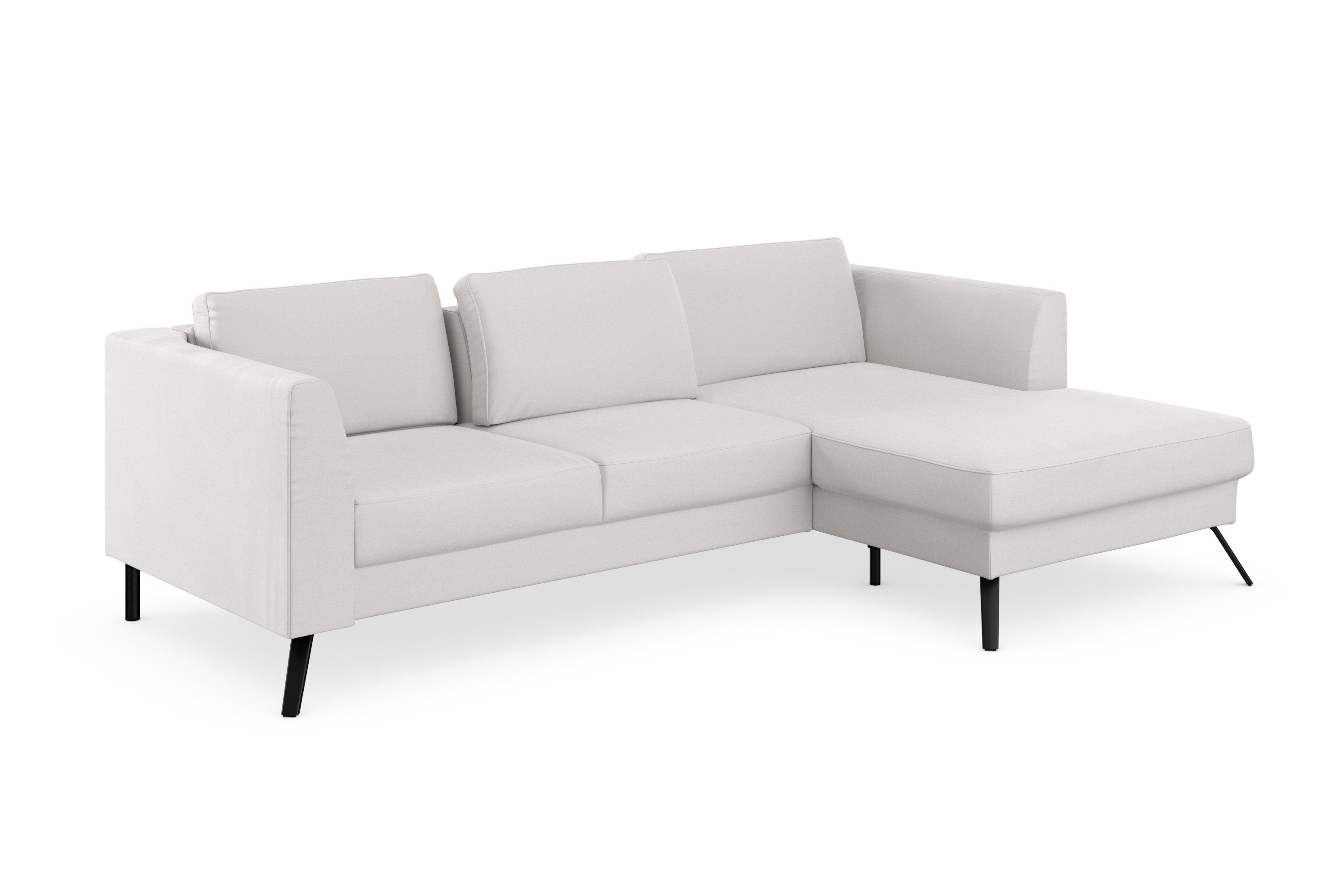 sit&more Ecksofa und mit Sitztiefenverstellung Lindholm, Federkern