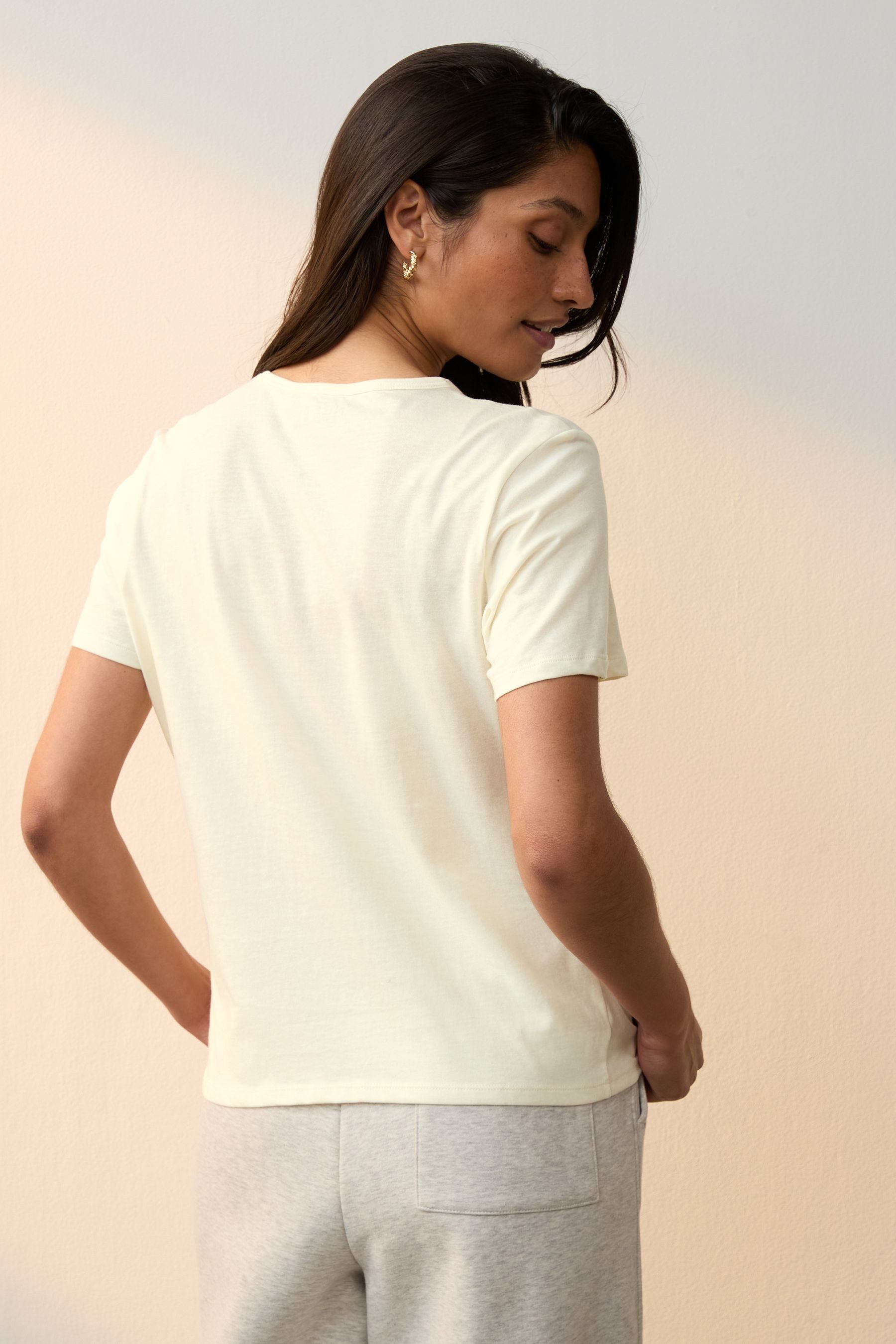 Next T-Shirt The Everyday Kurzarm-T-Shirts, 5er-Pack (5-tlg)