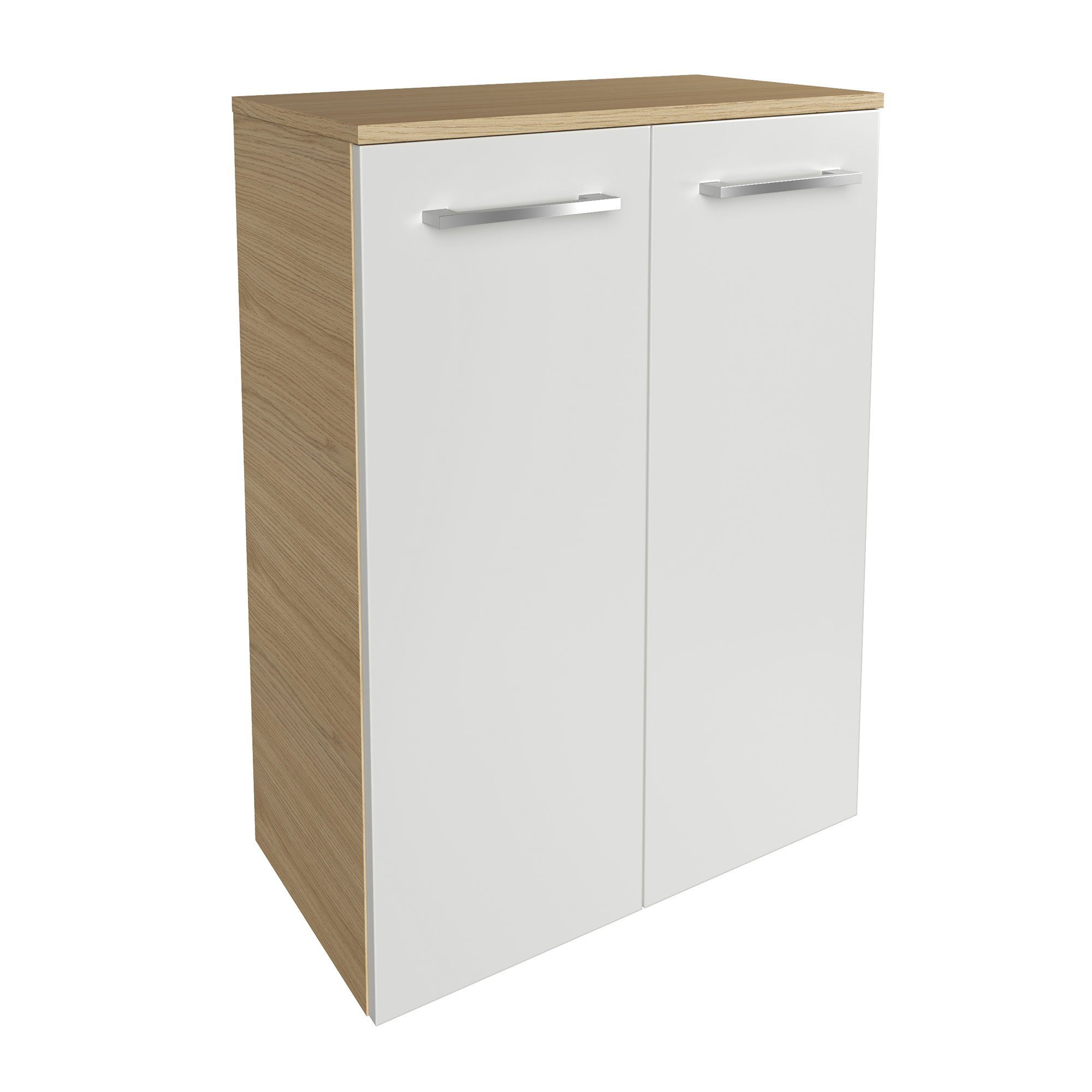 Sandeiche Frontfarbe: cm Korpusfarbe: Midischrank Midischrank FACKELMANN 60 Doppel- B.Style