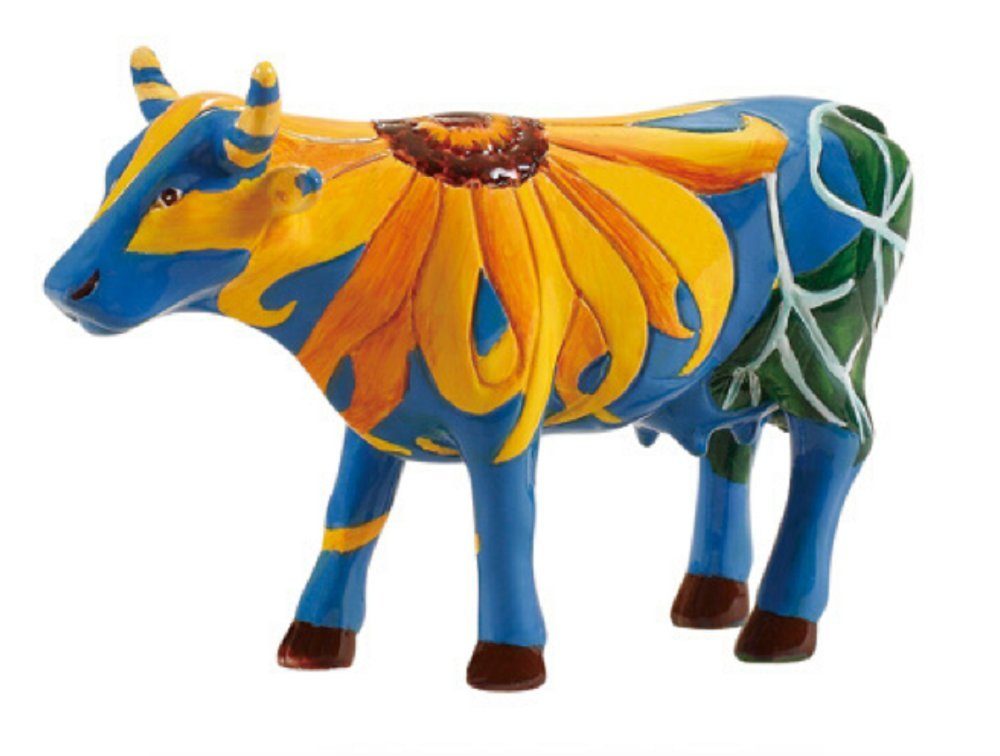 Kuh Sun - CowParade Small Flowers Cowparade Udderly Tierfigur