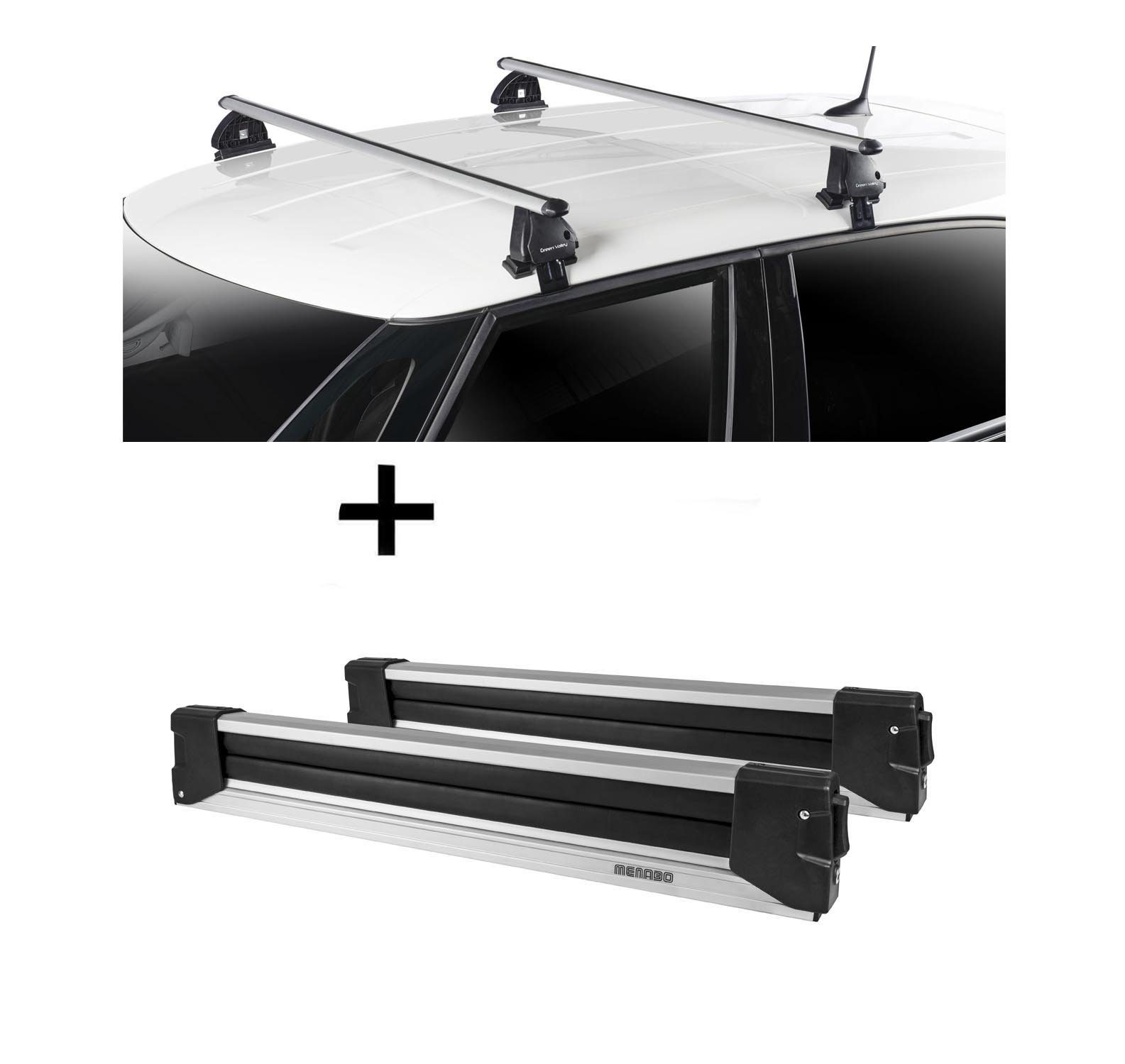 VDP Dachträger, Skiträger YELO 6 Paar Ski   Dachträger VDP EVO ALU ...