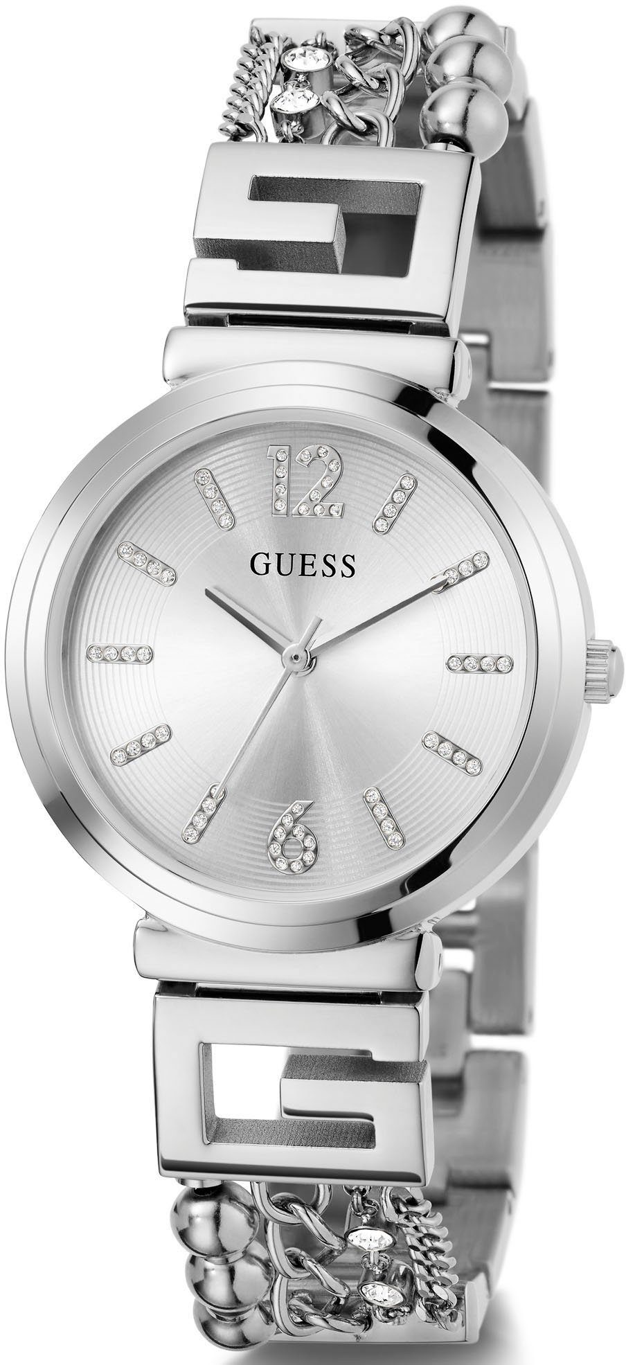 Guess Quarzuhr G CLUSTER GW0545L1, Armbanduhr, günstig online kaufen