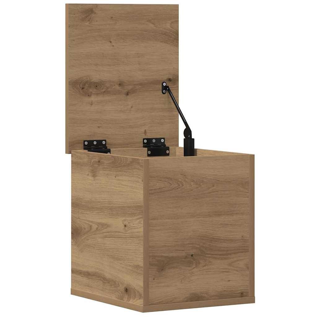 vidaXL Truhe 30 x 35 x 35 cm Holzkiste Box Truhe Lagerkiste Aufbewahrungsbox mit De