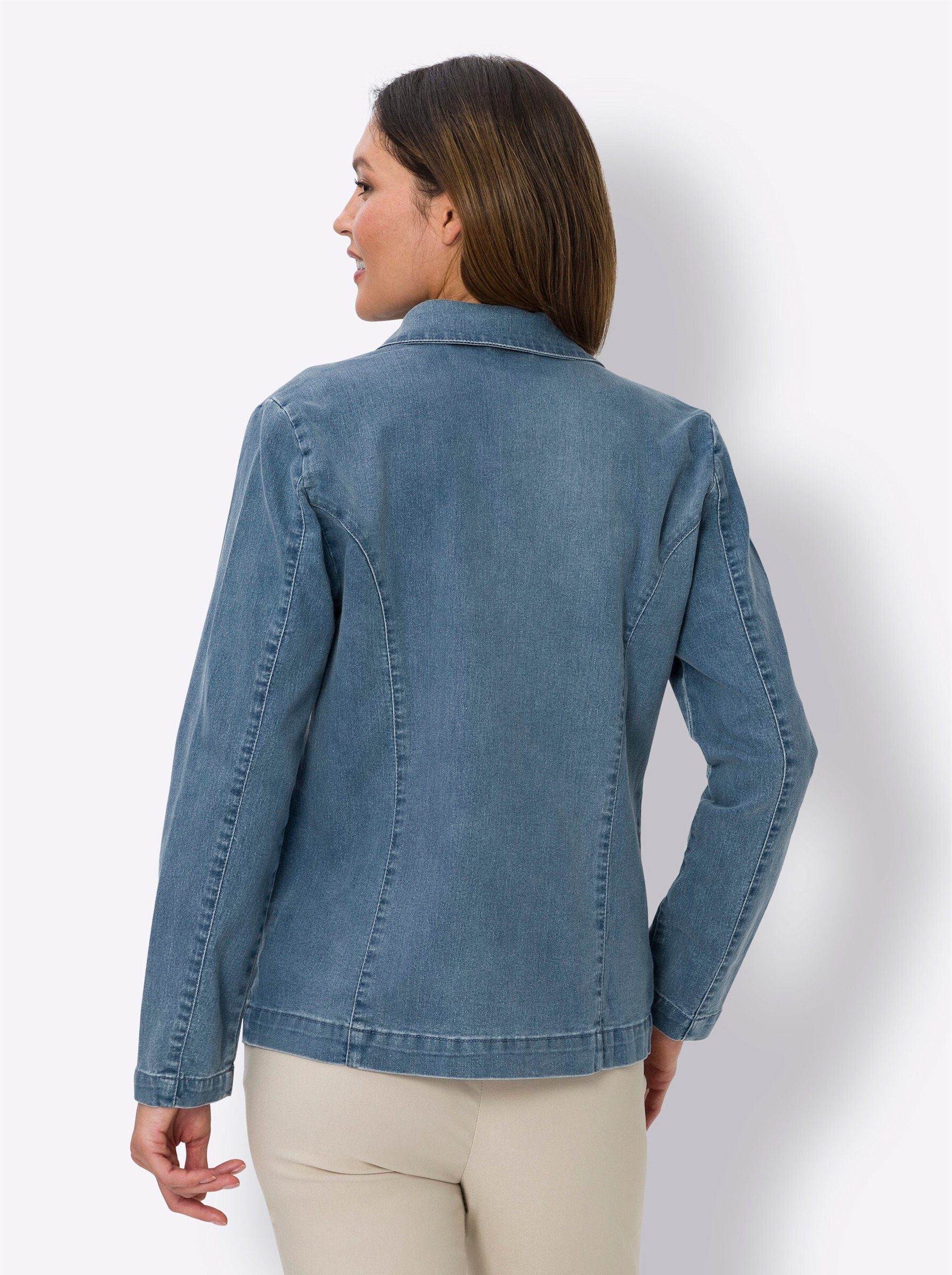 Sieh an! Allwetterjacke Jeansjacke günstig online kaufen