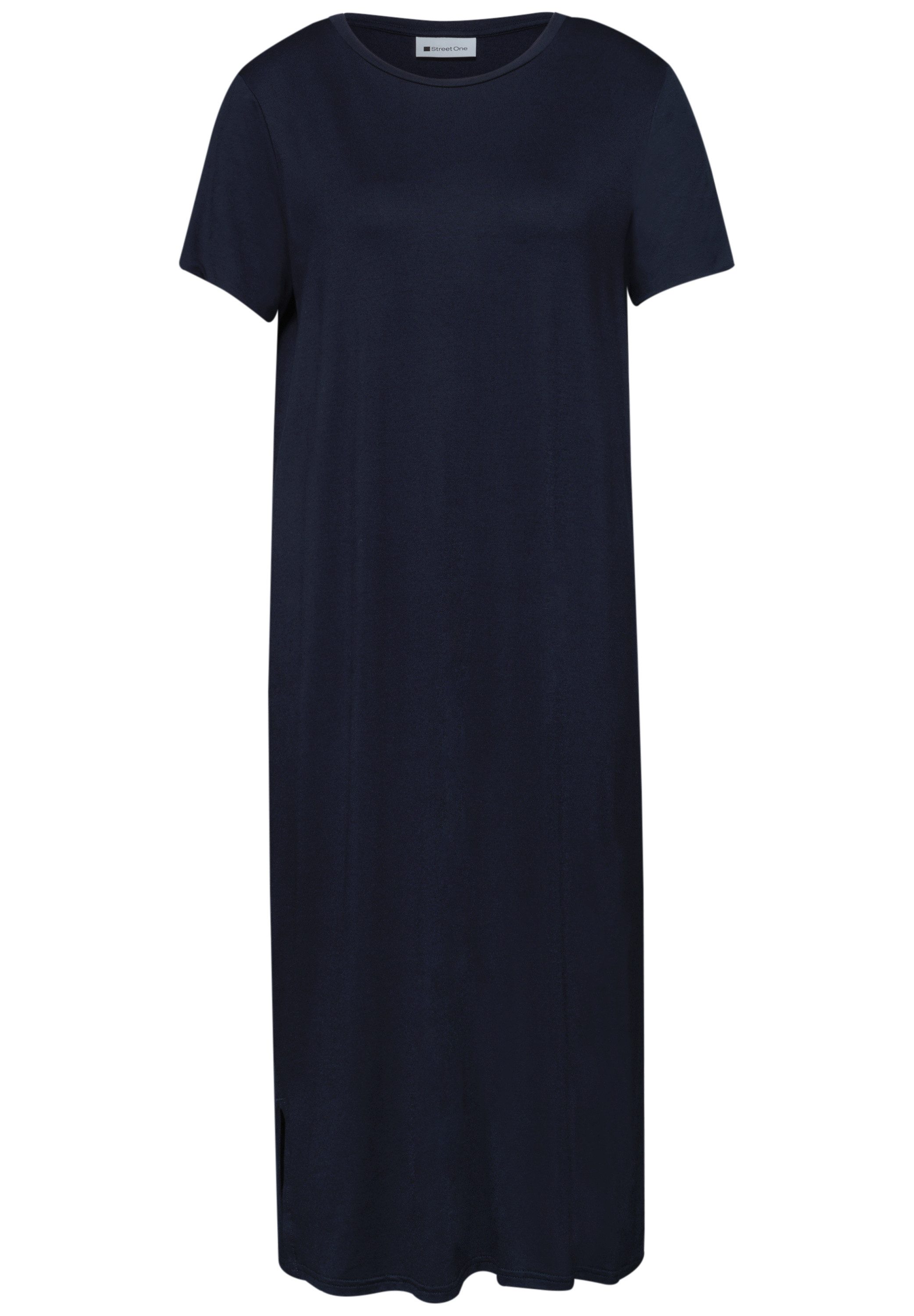 STREET ONE Midikleid in Unifarbe