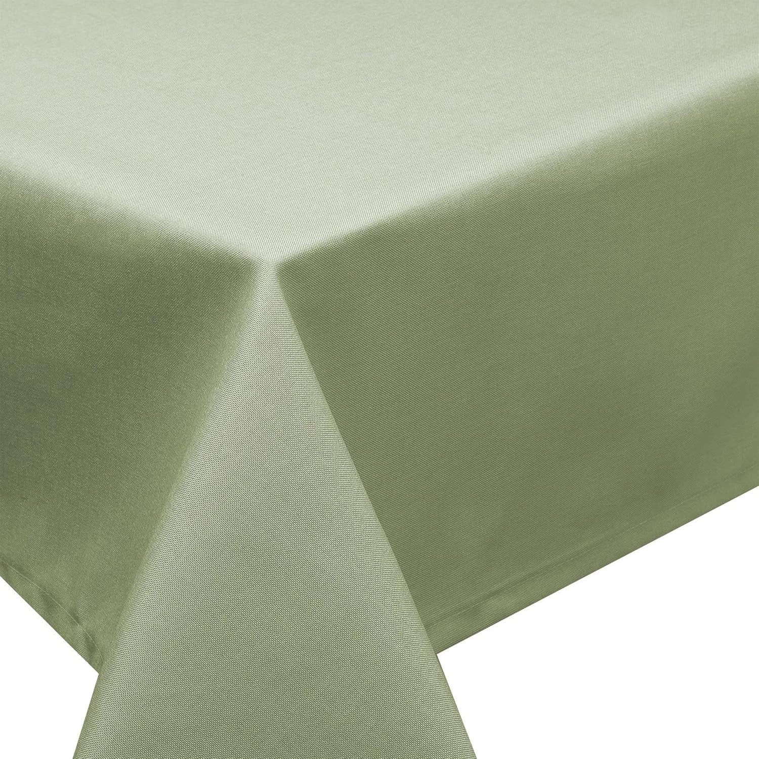 Stoffschmiede Tischdecke mit Leinen-Optik, Wasserabweisend