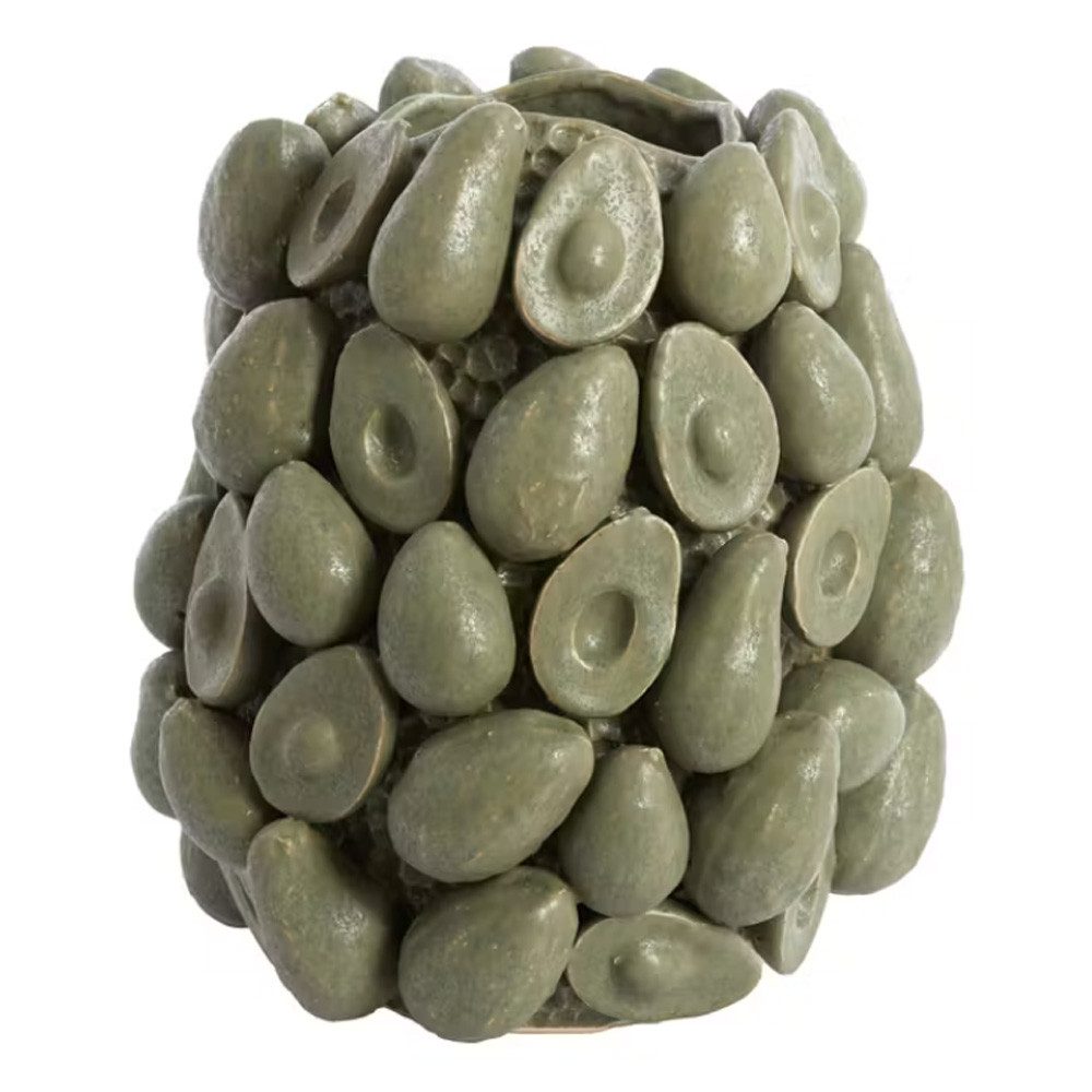 Light & Living Dekovase Dekovase Vase AVOCADO Light & Living Bodenvase Ø33x37,5 cm Olivgrün