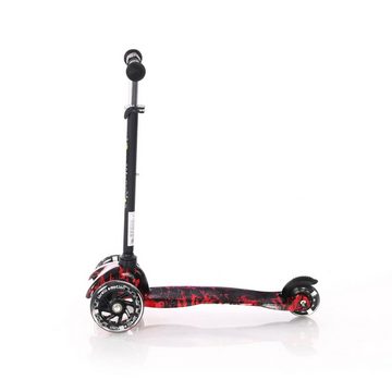 Lorelli Cityroller Kinderroller Mini, klappbar verstellbar PU Räder leuchten ABEC-7 Bremse