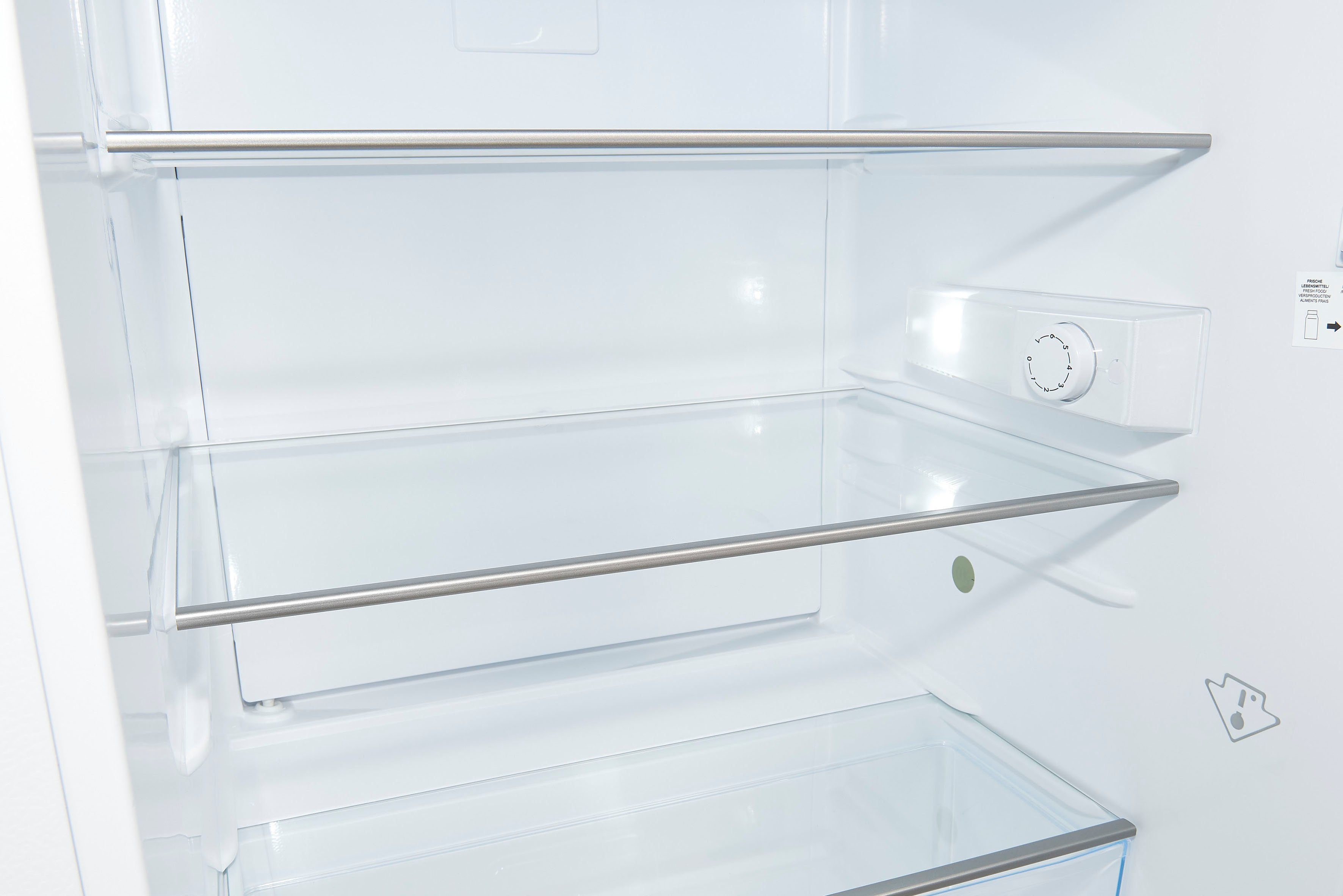 Kühlschrank 85,5 56 cm breit cm weiß KS16-V-H-010D exquisit hoch, weiss,