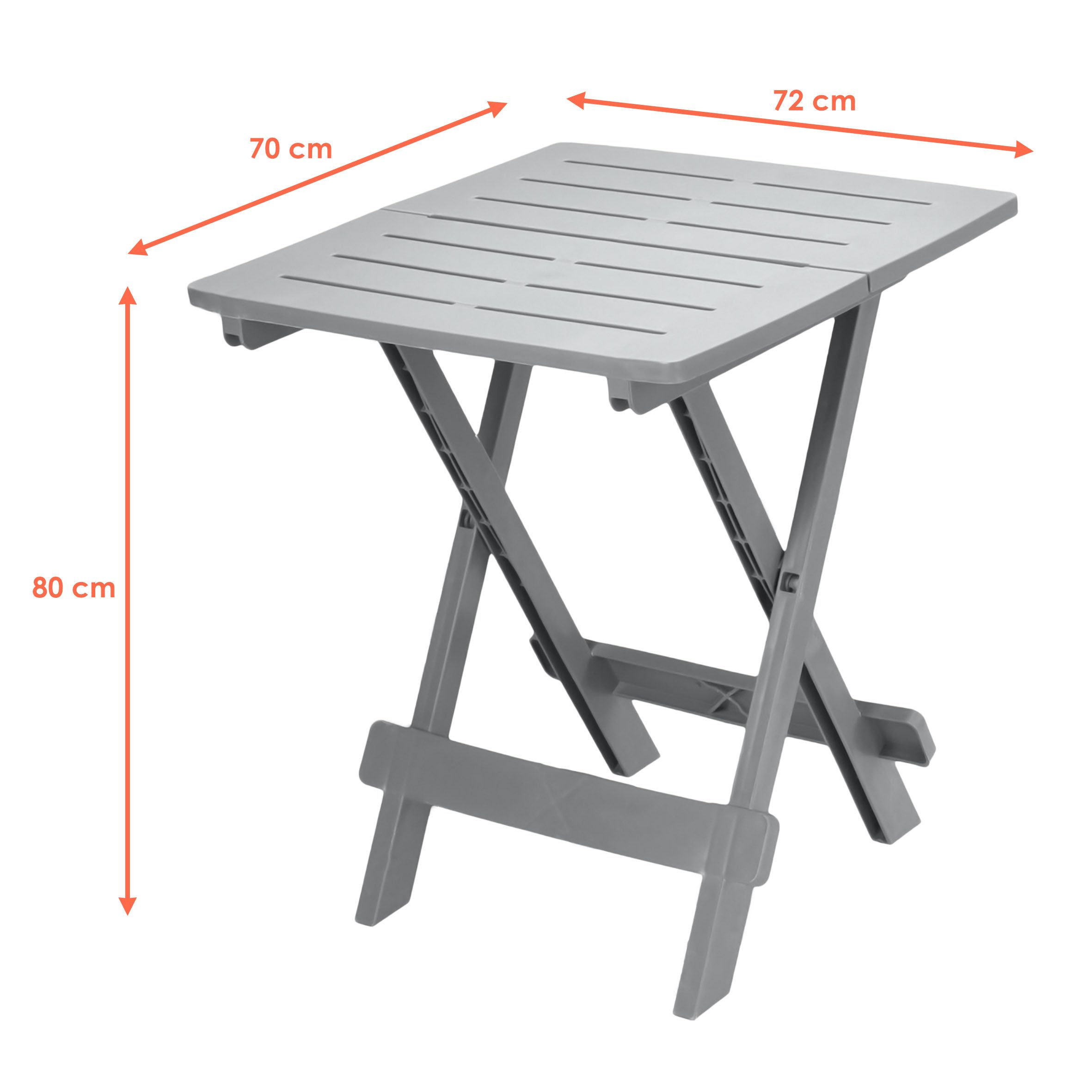 Spetebo Gartentisch Klapptisch Tevere - 72 günstig online kaufen