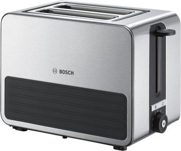 BOSCH Toaster TAT7S25, 2 kurze Schlitze, für 2 Scheiben, 1050 W