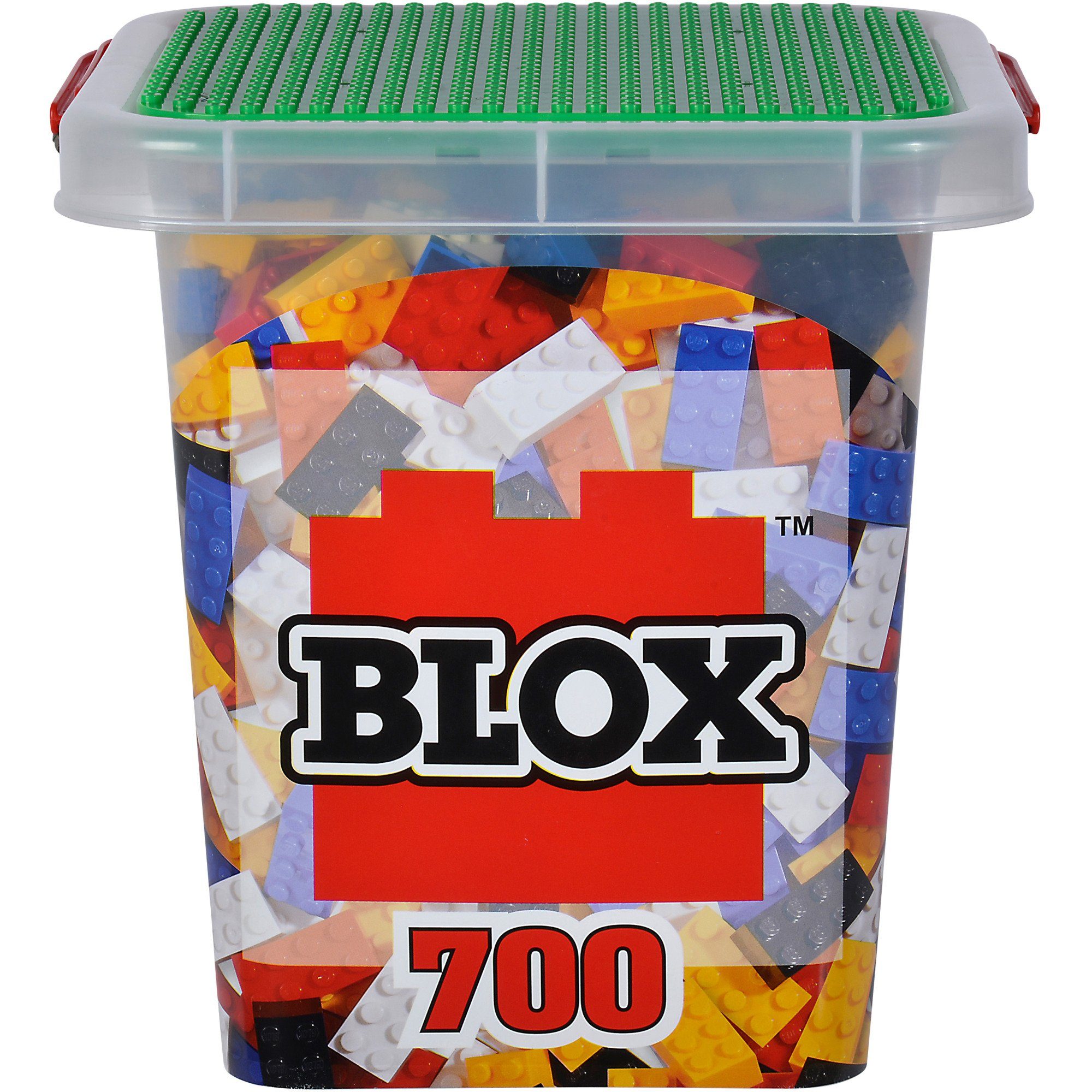 Androni ANDRONI Blox Eimer 700 8er Steine, Spielbausteine