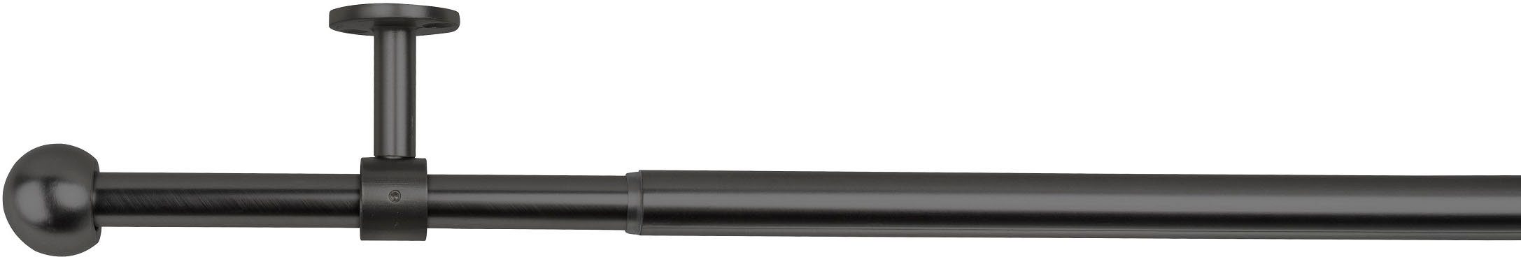 mydeco Gardinenstange 2in1, Ø 19 mm, 1-läufig, ausziehbar, verschraubt, Aluminium