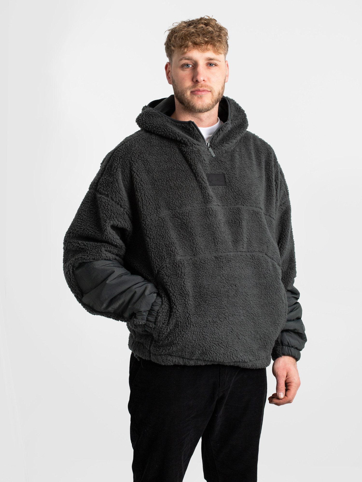 Karl Kani Hoodie Karl Kani Metal Signature Teddy Hoodie