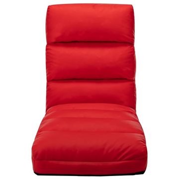 möbelando Chaiselongue Altlay, L/B/H/T: 175x56x20x20 cm, aus Kunstleder in Rot