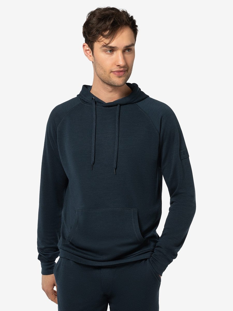 Hoodie für Herren, nachhaltig, Merino FAVOURITE BIO