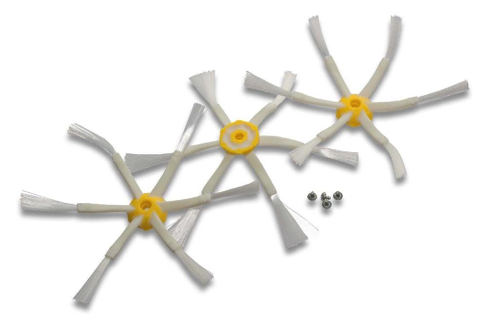 vhbw Bürste passend für iRobot Roomba 555, 581, 560, 580, 562, 570, 563, 550, 565, Zubehör für iRobot, (3-tlg)