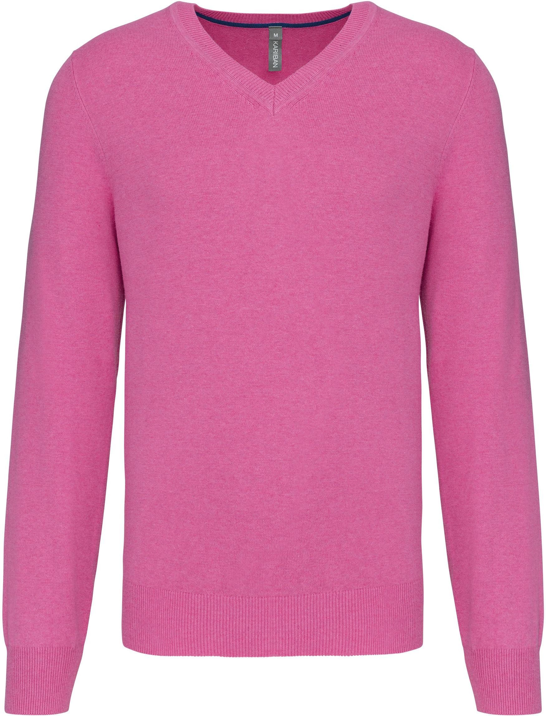 Kariban Sweatshirt Herren Premium-Pullover mit V-Ausschnitt günstig online kaufen