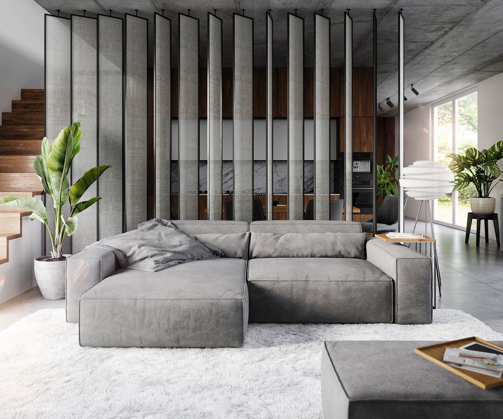 DELIFE Ecksofa Sirpio, XL Mikrofaser Taupe günstig online kaufen
