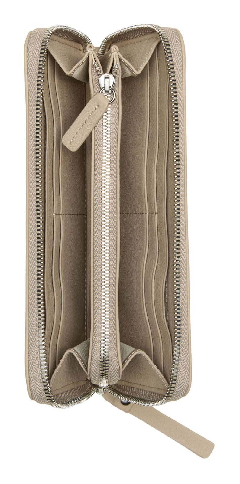 Marc O'Polo Geldbörse Zip Wallet, aus echtem Rindsleder